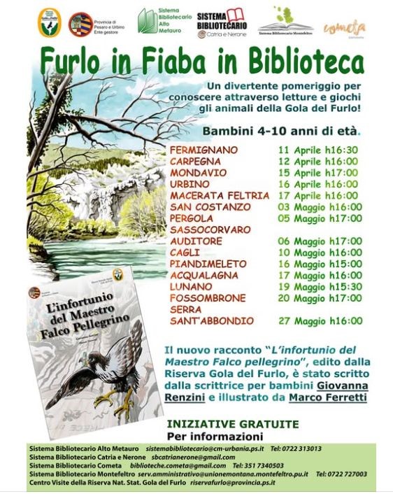 Evento: Furlo in fiaba in biblioteca