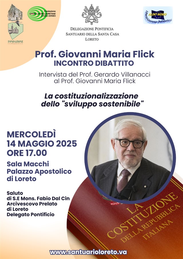 Evento: Incontro Dibattito con il Prof. Giovanni Maria Flick
