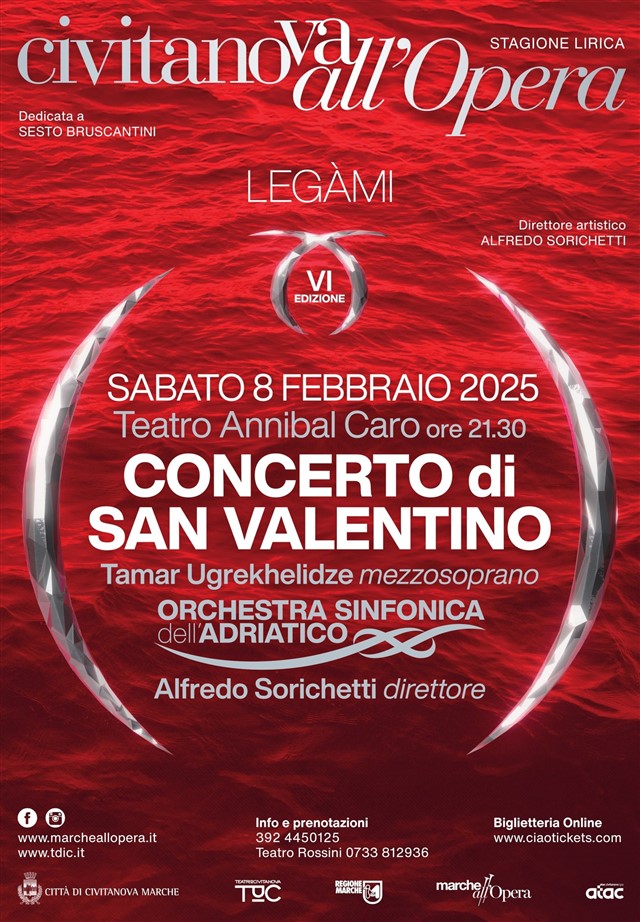 Evento: Civitanova all'Opera 2025 - Concerto di San Valentino