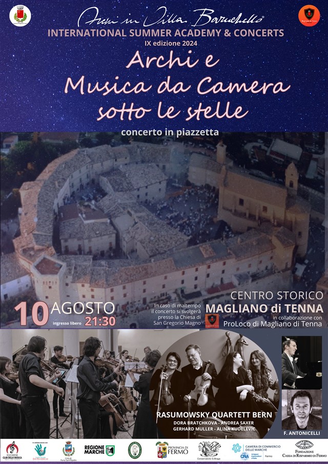 Evento: Archi In Villa Baruchello - Serate con la Grande Musica nei borghi storici