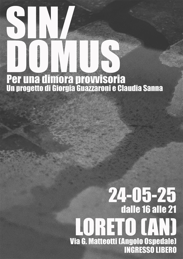 Evento: SIN/DOMUS per una dimora provvisoria