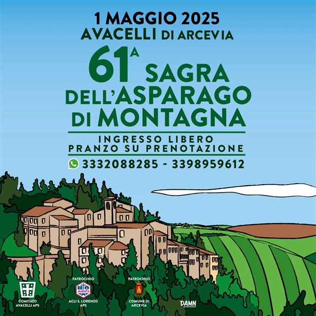 Evento: 61a Sagra dell'Asparago di Montagna