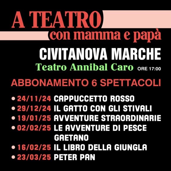 Evento: A Teatro con mamma e papà - Cappuccetto Rosso