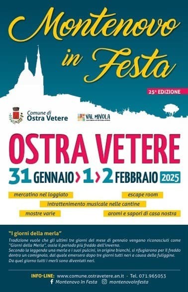 Evento: 25a edizione Montenovo in festa
