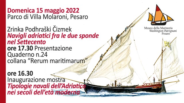 Evento: Mostra "Tipologie navali dell'Adriatico nei secoli dell'età moderna"
