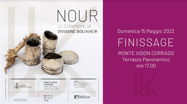 Evento: Finissage Mostra "NOUR" di Vivianne Bou Keir  - 14 e 15 maggio 