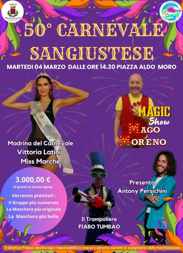 Evento: 50° Carnevale Sangiustese