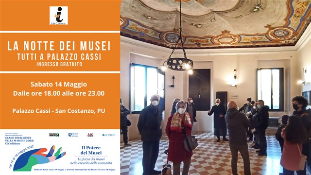 Evento: La notte dei Musei a Palazzo Cassi 