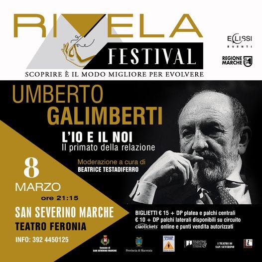 Evento: Rivela Festival - Incontro con Umberto Galimberti