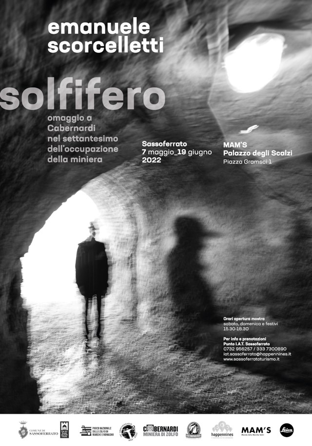 Evento: SOLFIFERO - omaggio a Cabernardi nel settantesimo dell'occupazione della miniera: Mostra Fotografica di Emanuele Scorcelletti 