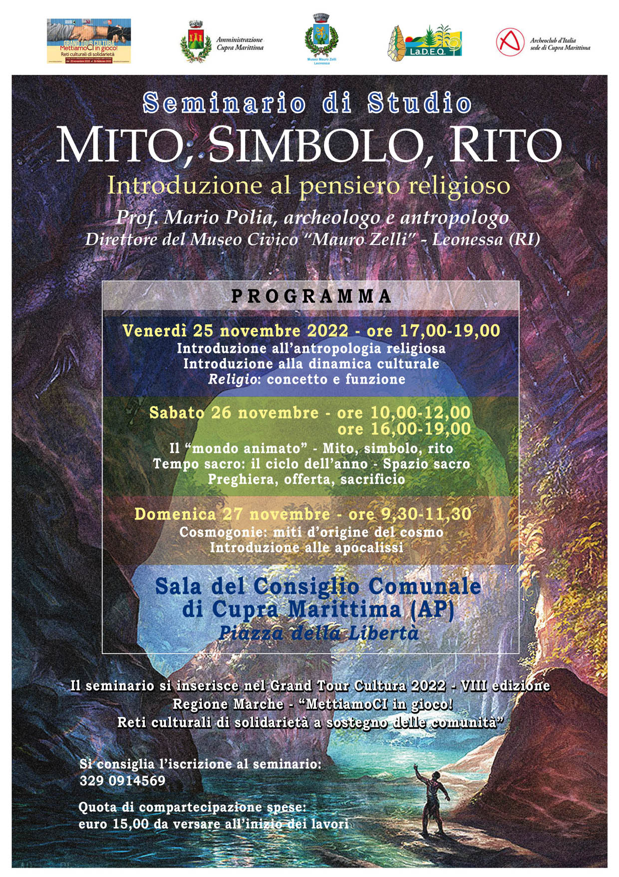 Evento: Mito, Simbolo, Rito – Introduzione al pensiero religioso