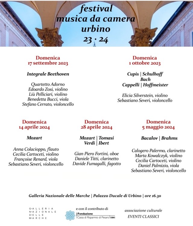 Evento: Festival Musica da Camera Urbino