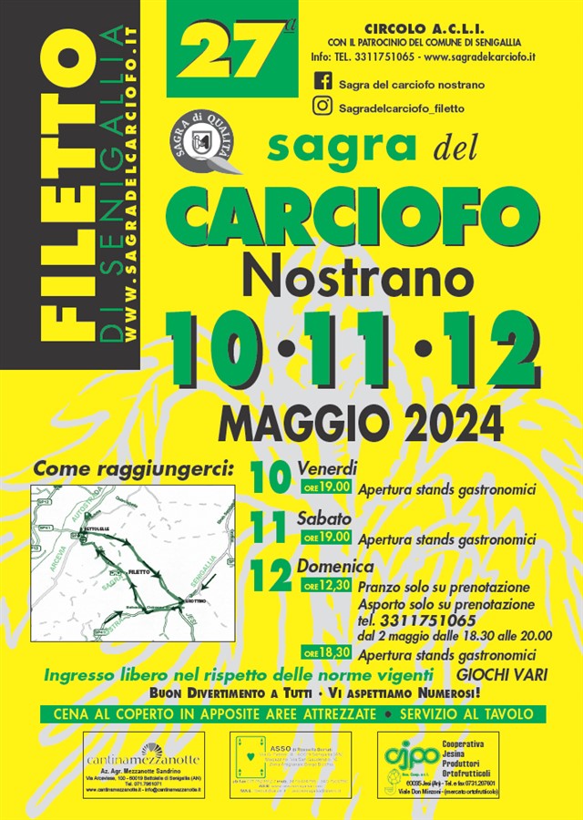 Evento: 27a Sagra del carciofo nostrano