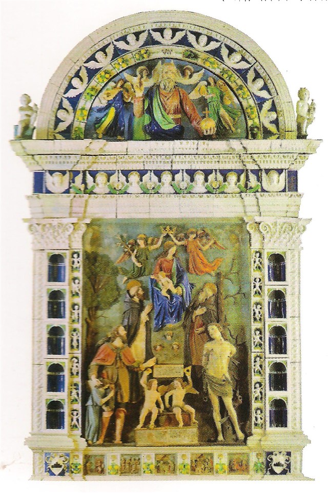 Fra’ Mattia della Robbia Incoronazione della Vergine tra Santi